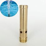 Vogueing Tool Düz Başlık Başlığı, Pirinç Nozul Fıskiye Köpüklü Düz Nozul Sprey Başlıkları Dış Mekan Fıskiye Aksesuarları/1 Adet