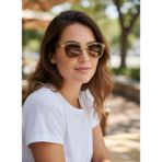 Voguesse 309 C36 Polarize Kadın Güneş Gözlüğü - Bal Rengi