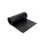 Voice Packaging Çöp Poşeti Kalın Siyah Endüstriyel Çöp Poşeti 10'lu 1 Rulo Konteynır Çöp Torbası 100x150cm 1000gr