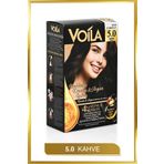 Voila Kadın Besleyici Keratin Kalıcı Kahve 5.0 Saç Boyası
