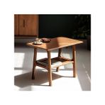 Voile, Ahşap Orta Sehpa, Coffee Table, 50x35 Tik Renk