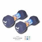 Voit 3 kg 2 Adet Altıgen Neopren Dambıl