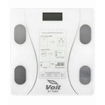 Voit Blt5000 Bluetooth Baskül - Dijital Akıllı Tartı - Yağ Ölçer Tartı - Pil Ve Mezura Hediyeli Tartı - Beyaz beyaz