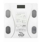 Voit BLT5000 Bluetooth Baskül - Dijital Akıllı Tartı - Yağ Ölçer Tartı - Pil ve Mezura Hediyeli Tartı - Beyaz