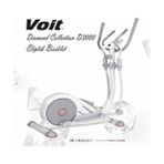 Voit D3000 Diamond Collection Eliptik Bisiklet 120 kg Taşıma Kapasitesi ile 8 Kademe Direnç Mekanizması - Beyaz