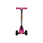 Voit Geniş Teker Scooter 3 Tekerlekli 2+ Yaş İçin Katlanabilir Fuşya Model - Pembe