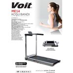 Voit ME14 Katlanabilir 6 Km Hız Bluetooth Uygulamalı Uzaktan Kumandalı Hoparlörlü Koşu Bandı