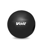 Voit T5406 65 cm Pilates Topu + Pompa Hediyeli Unisex, Siyah, Tek Beden