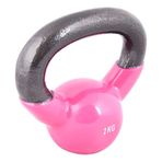 Voit Vinyl 2 kg Pembe Kettlebell