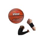 Voit Xgrip Profesyonel 6 Numara Basketbol Topu +basketbol Kolluğu+ Sporcu Havlu Bilekliği