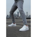 Vojo Faster Comfort Rahat Taban Cilt Erkek Sneakers Spor Ayakkabı Beyaz