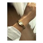 Vola Collection İnce Kordonlu Vintage Çelik Gold Minimal Kadın Kol Saati 33