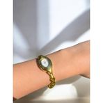 Vola Collection Kadın Ince Kordonlu Vintage Metal Kasa Gold Kol Saat 1 - Altın