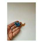 Volala Salyangoz Seramik Çamuru/ Polimer Kil Kalıbı-2cm