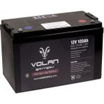 Volan Battery 12 Volt 100 Ah (Amper) Kuru Akü