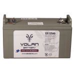 Volan Battery 12 Volt 125 Ah (Amper) Deepcycle Akü