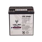 Volan Battery 12 Volt 55 Amper Solar Jel Akü