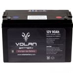 Volan Battery 12 Volt 90 Ah (Amper) Kuru Akü