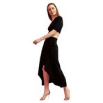 Volanlı Asimetrik Etek