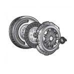 Volant+Debrıyaj Setı+Rulman Dmf Bmw M50 M52 E36 E34 E39 - Valeo 837102