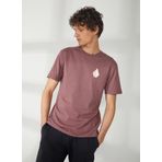 Volcom A3512313 Kahve Bisiklet Yaka Erkek T-Shirt