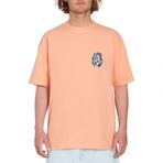 Volcom Bisiklet Yaka T-Shirt, S, 5003035649, Sarı, Erkek