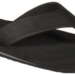 Volcom Erkek Daycation Flip Flop Sandalet, Siyah 2, 10