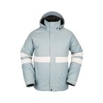 Volcom G0452311 Jp Ins Snowboard Mo Gri Kapüşonlu Erkek Kayak Montu