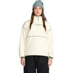 Volcom Hydro 1/4 Bn Kadın Snowboard Sweatshirt - 001-Beyaz