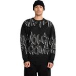 Volcom Jacquard B Erkek Snowboard Sweatshirt - 000-Siyah