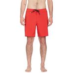 Volcom Lido Solid Kısa Şort Mayo, 36, 5003035607, Kırmızı, Erkek