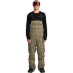 Volcom Roan Bib Mil Erkek Snowboard Pantolon - Kahverengi