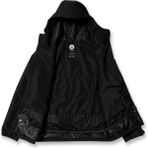 Volcom Siyah Erkek Kapüşon Yaka Kayak Montu - XL