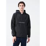 Volcom Siyah Erkek Kapüşonlu Baskılı Zip Ceket Earth Tripper Blk Mont