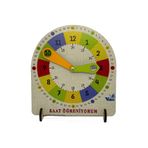 VoleeCraft Ahşap Saat Öğrenme Seti Montessori Eğitici Öğrenme Materyali