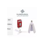 Volemi Pervane Led Ampül 3 Kanatlı 220v 45w 4500 Lümen Beyaz E27 Duy 1