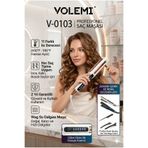 VOLEMİ V-0103 Profesyonel Saç Maşası Su Dalgası 11 Farklı Derece Dijital Ekranlı Seramik Kaplama Saç Şekillendirici