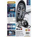 VOLEMİ VM-723 Çok Amaçlı Araç Lastik Şişirme Pompası Hava Kompresörü 12V 250 PSI Çakmaklık Girişli