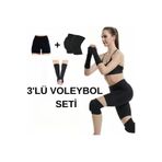 Voleybol Dizliği + Voleybol Taytı + Voleybol Elliği 5 Parça Voleybol Seti Voleybol volybol3
