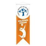 Voleybol Takımı Kırlangıç Flama 50X150 Cm