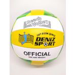 Voleybol Topu Dikişli Voleybol Topu Yumuşak Deri Antereman Ve Salon Uyumlu SARI-YEŞİL