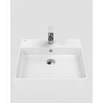 Volga 50*50 Tezgah Üstü Kare Lavabo - Kahverengi