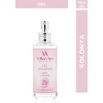 Volkan Ates Natural & Beauty Gül Kolonyası Cam Şişe 100 ml