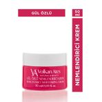 Volkan Ates Natural & Beauty Gül Özlü Nemlendirici Krem Cam Kavanoz 50 ml