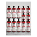 VOLKANALÜMİNYUM EMS DUBELL F.1311 Kimyasal Dübel 410 ml 2 Adet Yedek Uçlu (12 Lİ SET)