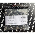 Völkel M8X1.25 1,5d Helicoil Yay V-Coıl 100 Adet