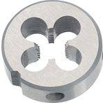 VÖLKEL Yuvarlak pafta DIN 223 (DIN EN 22568) HSS - M16 x 2.0 | Dış dişli | Kapalı model (Form B) | metrik ISO dişli | Pafta M16 dişli kesici