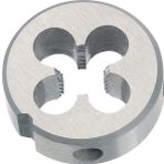 VÖLKEL Yuvarlak pafta DIN 223 (DIN EN 22568) HSS - M20 x 2.5 | Dış dişli | Kapalı model (Form B) | metrik ISO dişli | Pafta M20 dişli kesici
