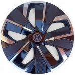 Volksvagen Golf/caddy/jetta 14 Inç Jant Kapağı Seti-Özelgri&siyah