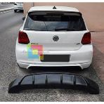 Volksvagen Polo 6r 2010-2011 H.b Plastik Boyasız Arka Difüzör